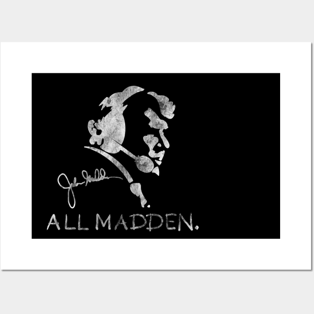 John Madden // All Madden Wall Art by Vamp Pattern